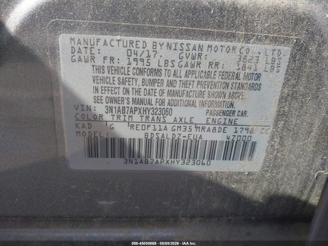 Nissan Sentra Sv