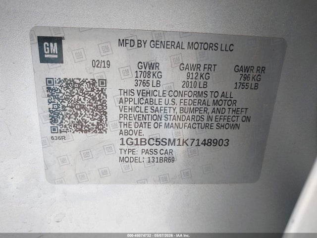 Chevrolet Cruze Ls