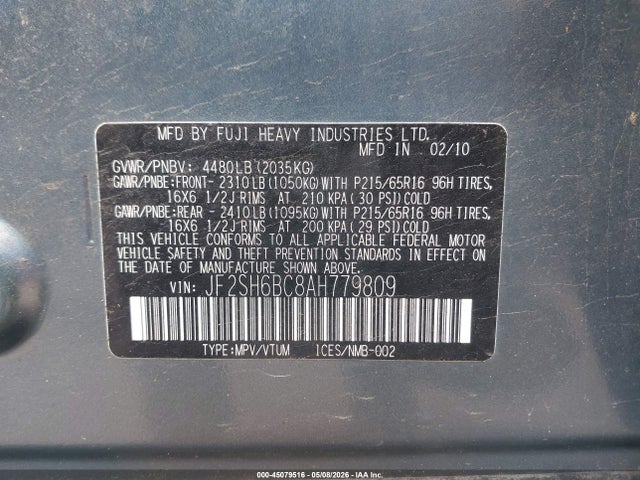 Subaru Forester 2.5x