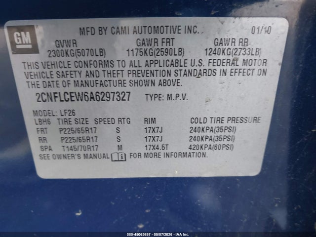 Chevrolet Equinox Ls