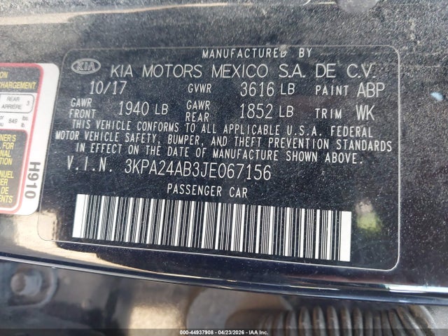 Kia Rio S
