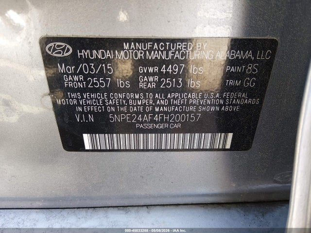 Hyundai SONATA Se