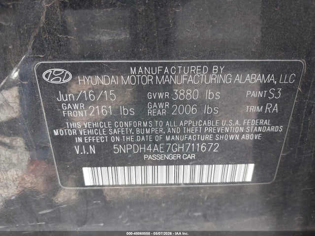 Hyundai ELANTRA Se