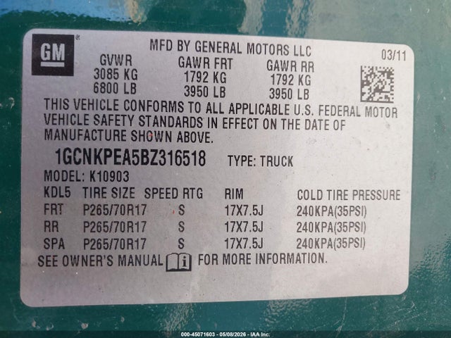 Chevrolet Silverado 1500 Work Truck