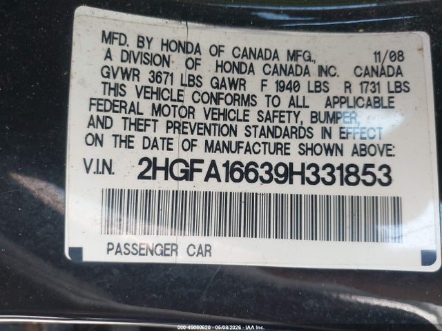 Honda Civic Lx-s