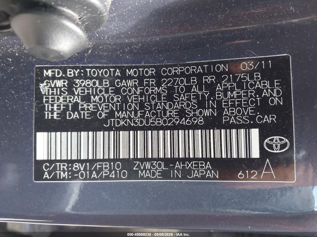 Toyota Prius Three
