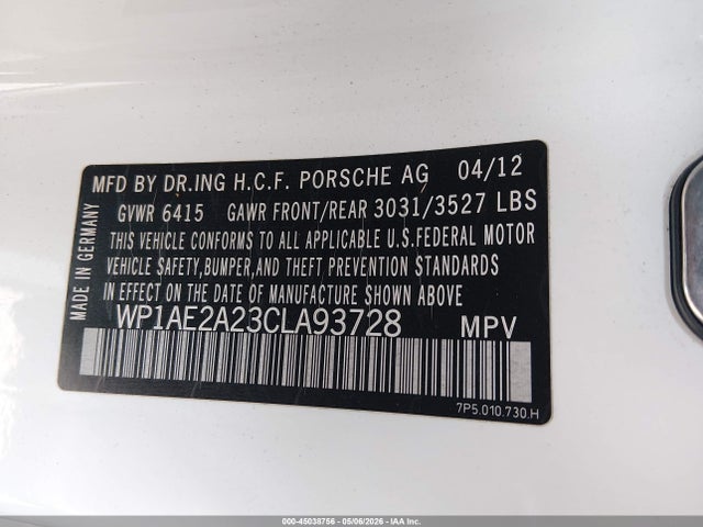 Porsche Cayenne Hybrid S