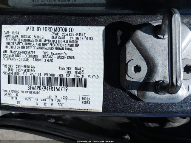 Ford Fusion Titanium
