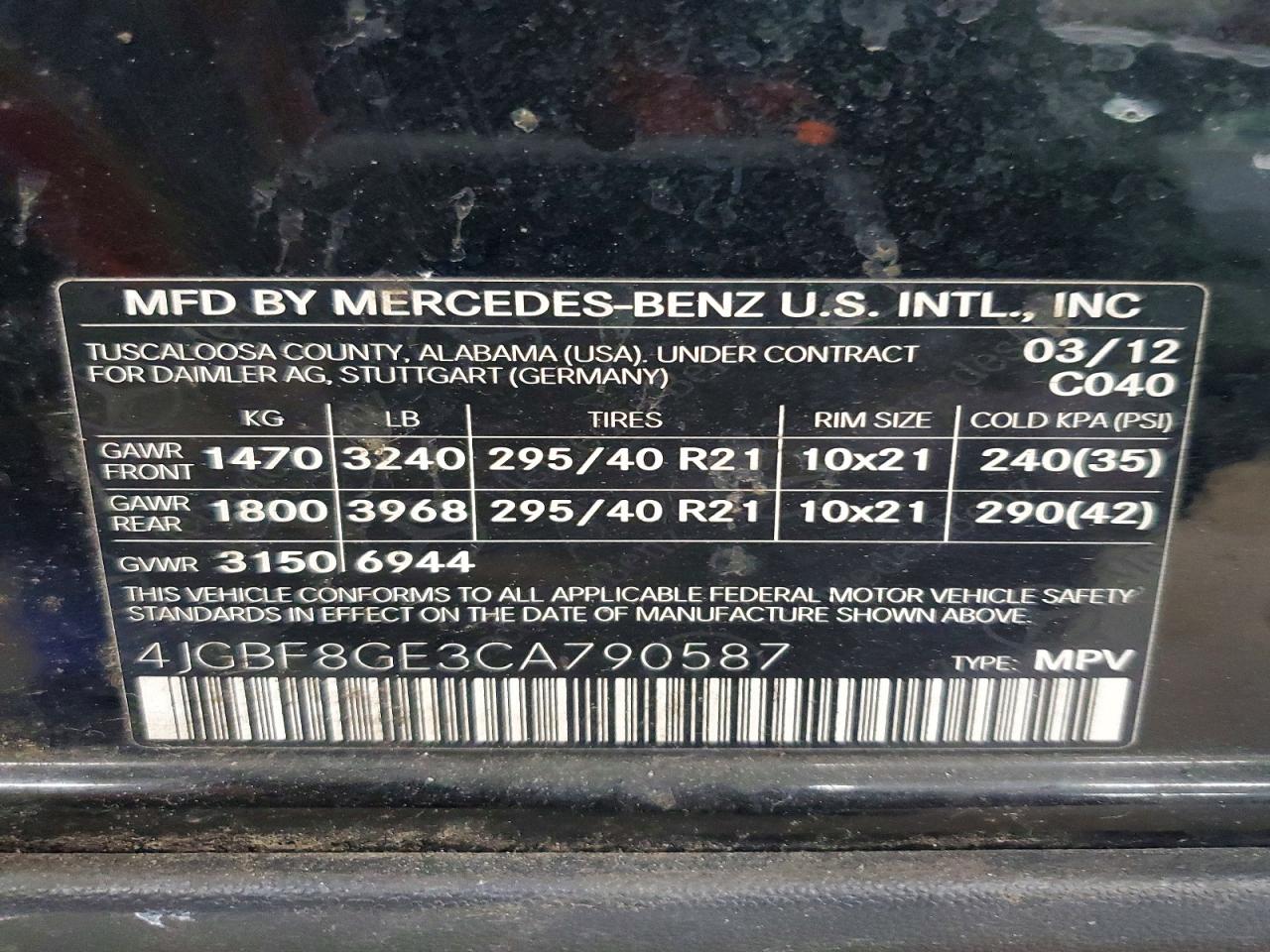 Mercedes-Benz G-Class 550 4matic