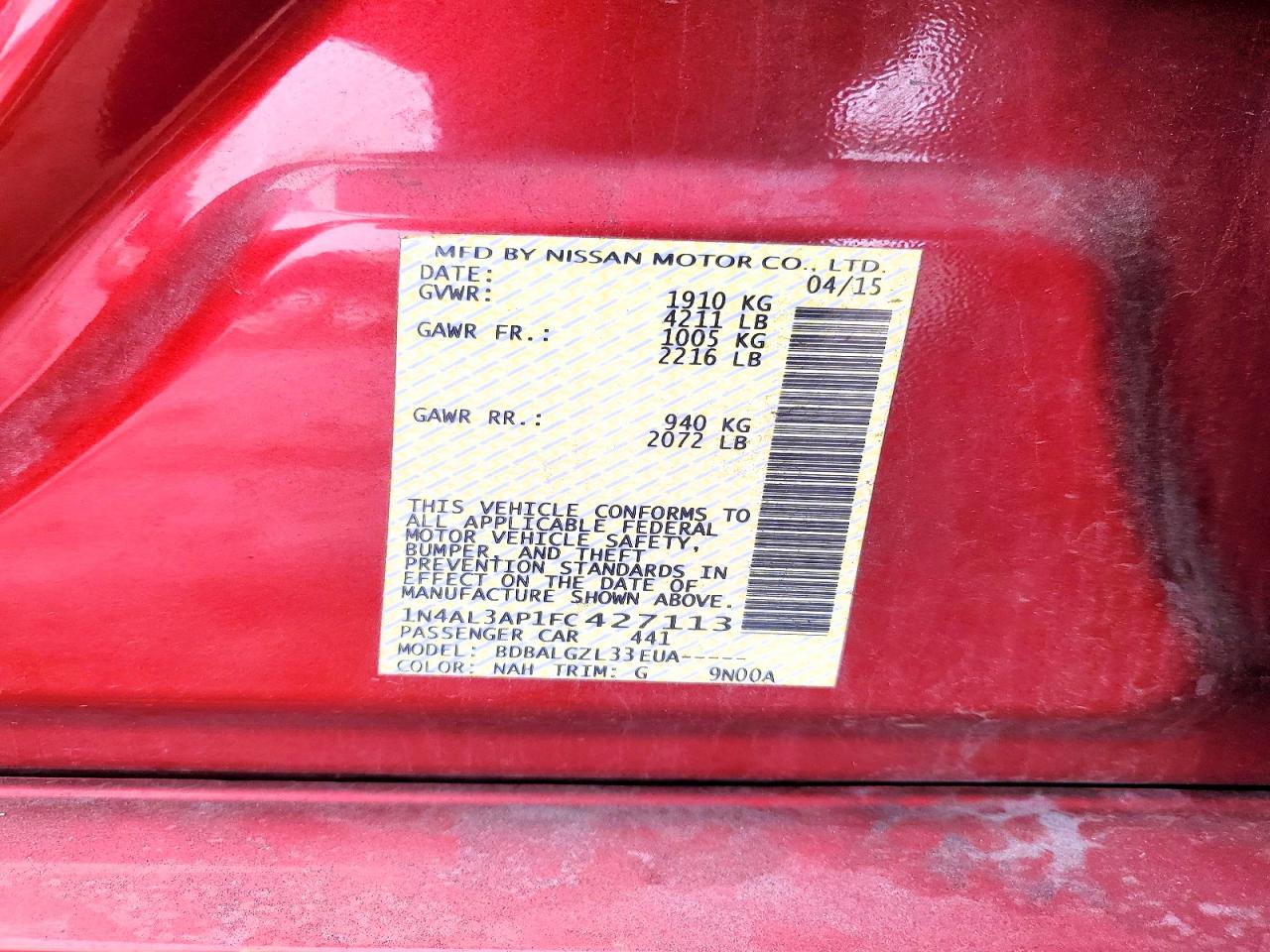 Nissan Altima 2.5