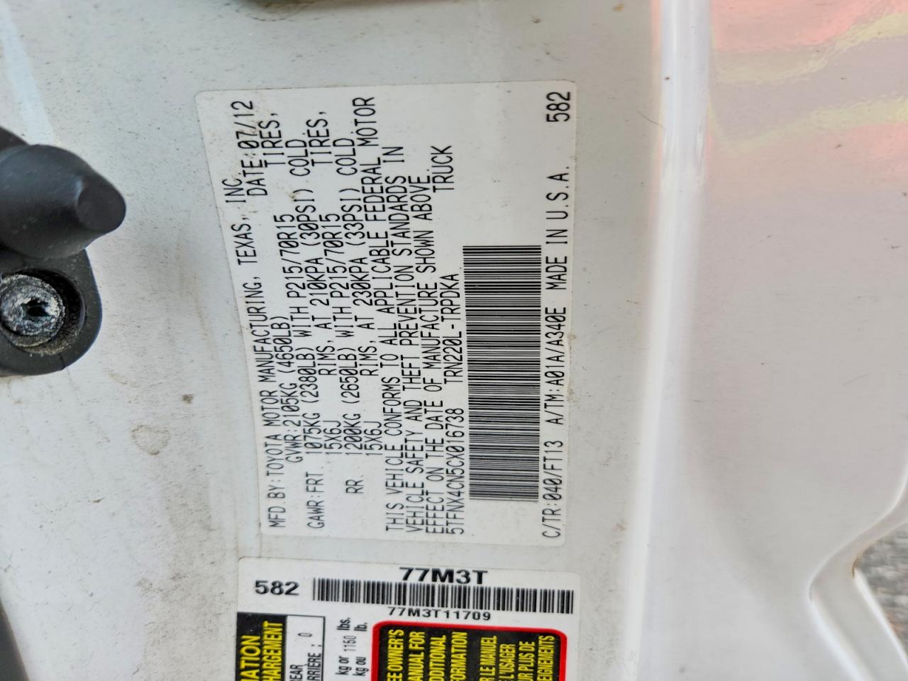 Toyota Tacoma Base