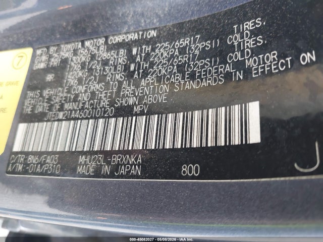 Toyota Highlander V6