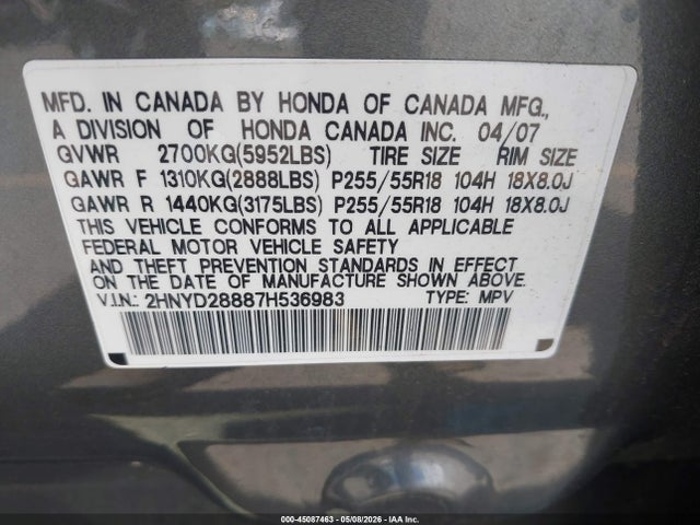 Acura MDX Sport Package