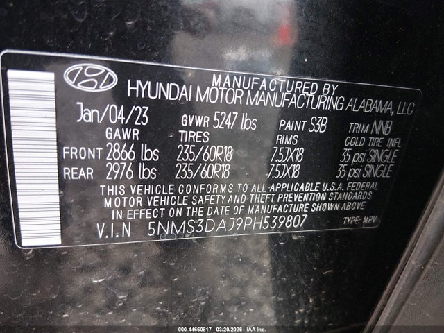 Hyundai SANTA FE Sel