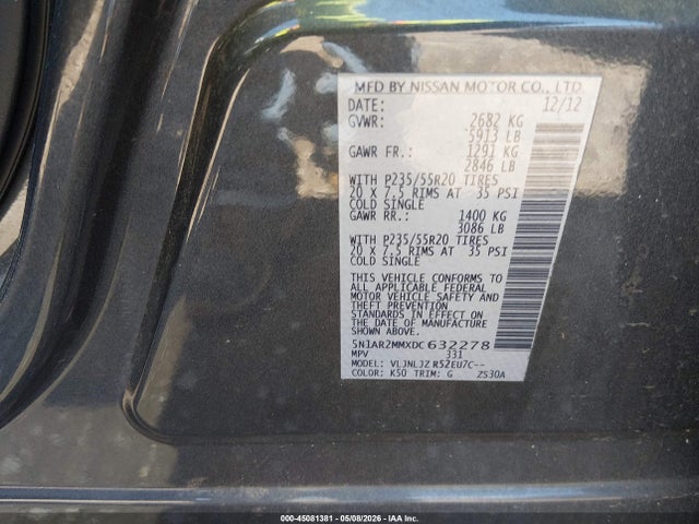 Nissan Pathfinder Platinum