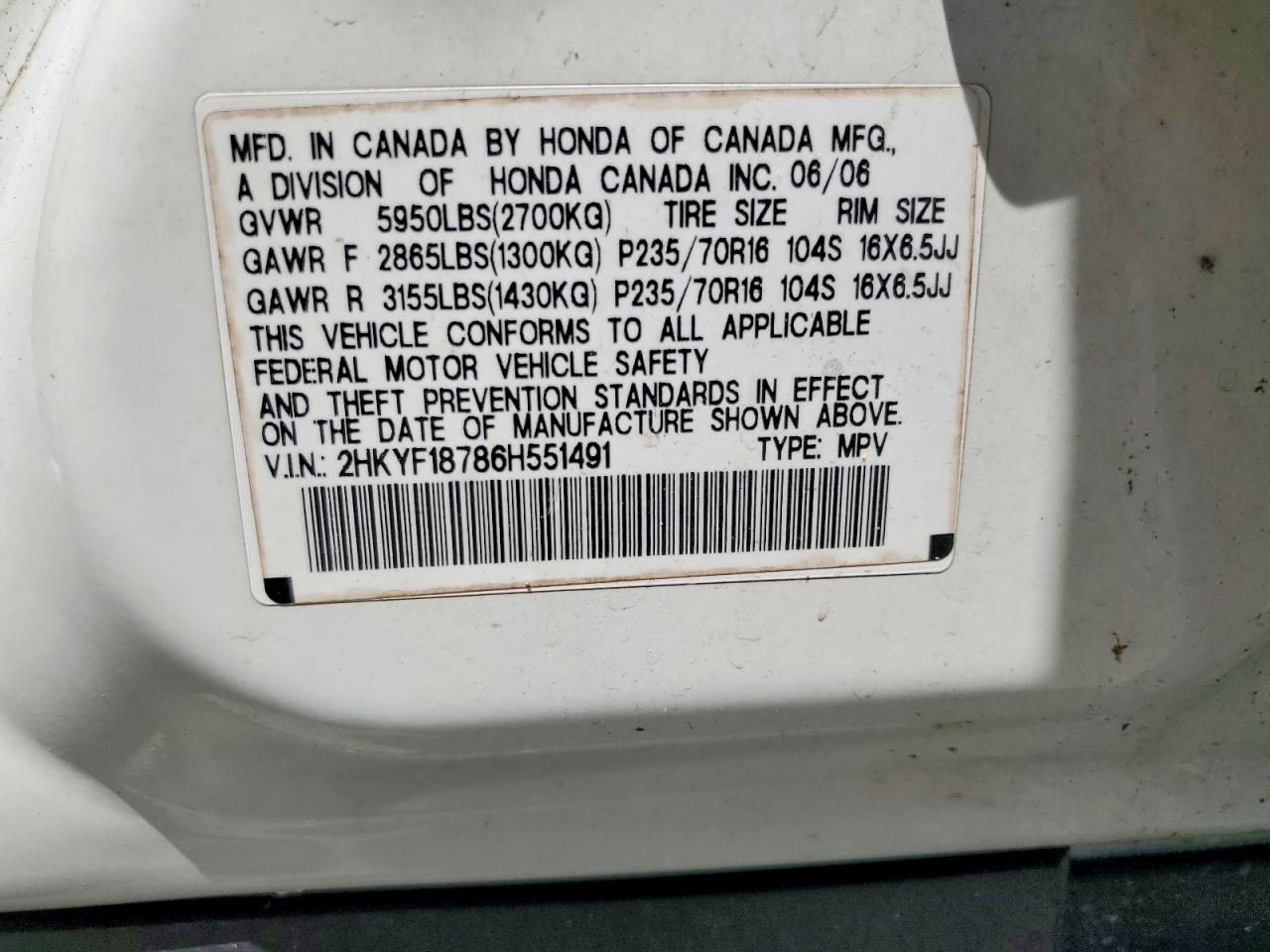 Honda Pilot Ex
