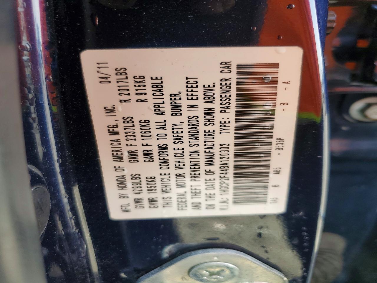 Honda Accord Lxp