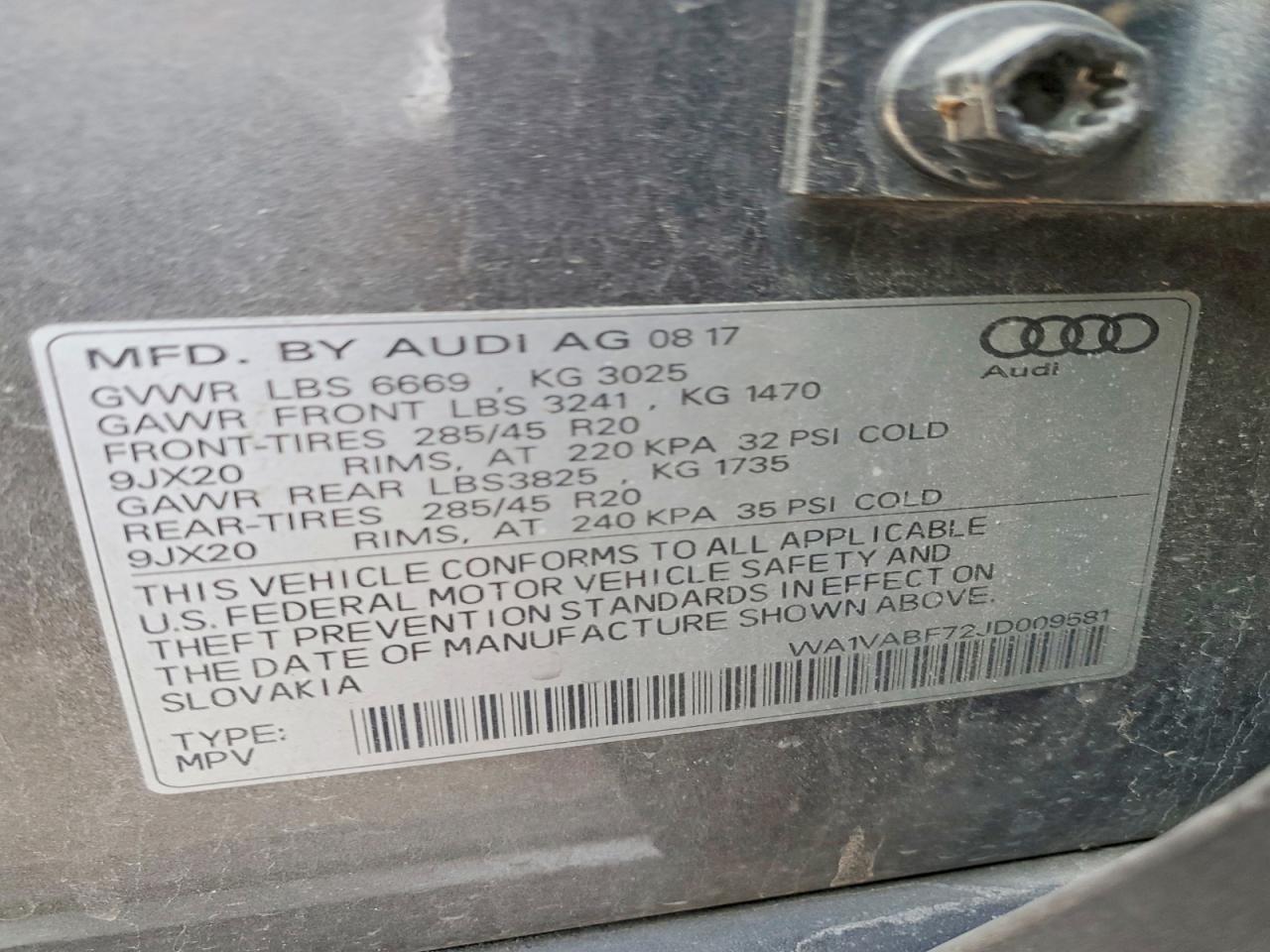 Audi Q7 Prestige