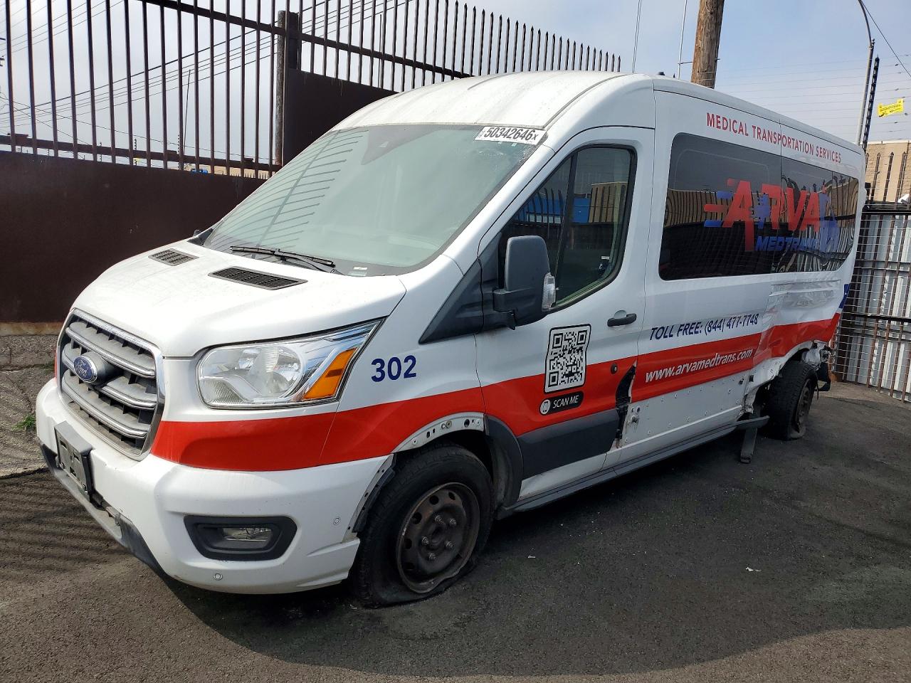 Salvage Ford Transit Image
