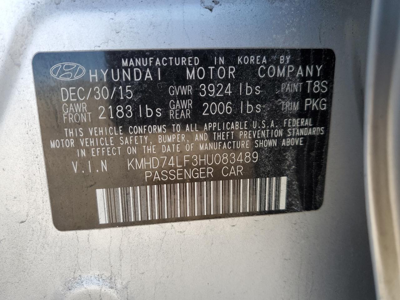 Hyundai ELANTRA Se