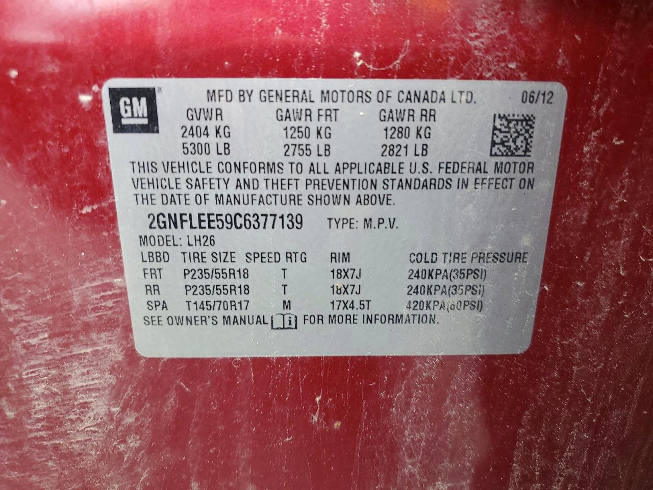 Chevrolet Equinox Lt