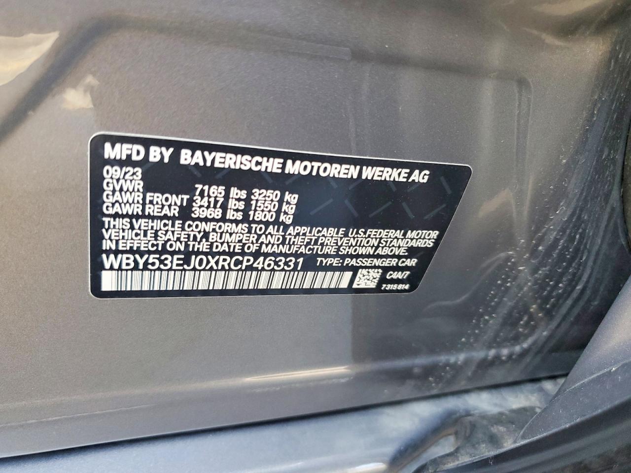 BMW I7 Xdrive6 Xdrive60