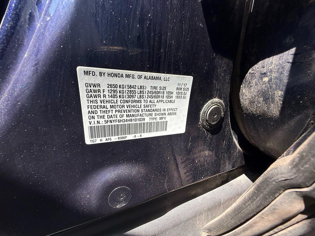 Honda Pilot Ex