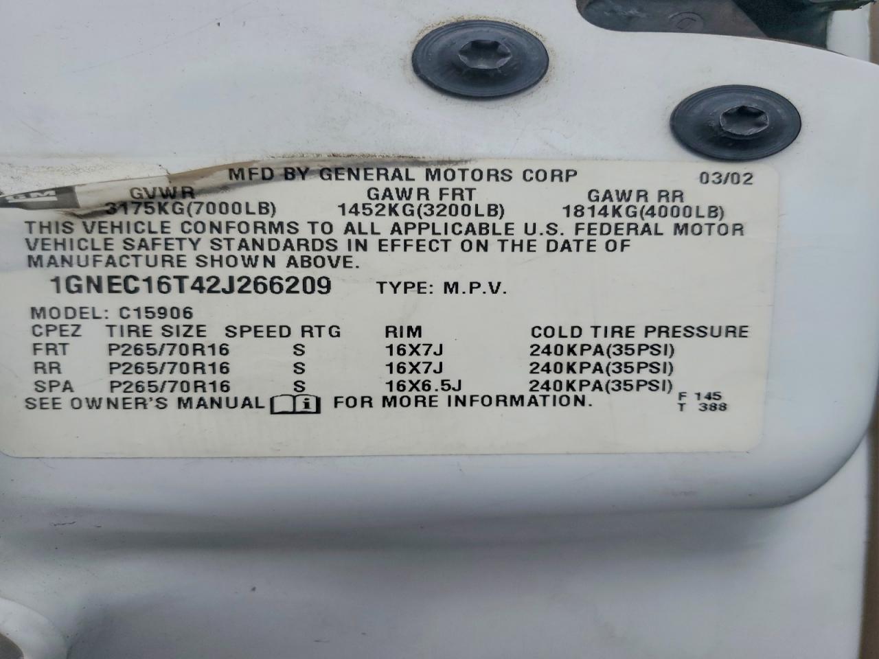 Chevrolet Suburban C1500