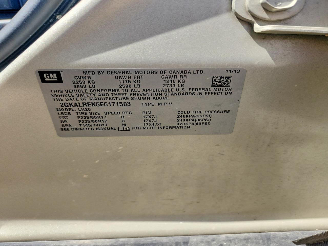 GMC Terrain Sle