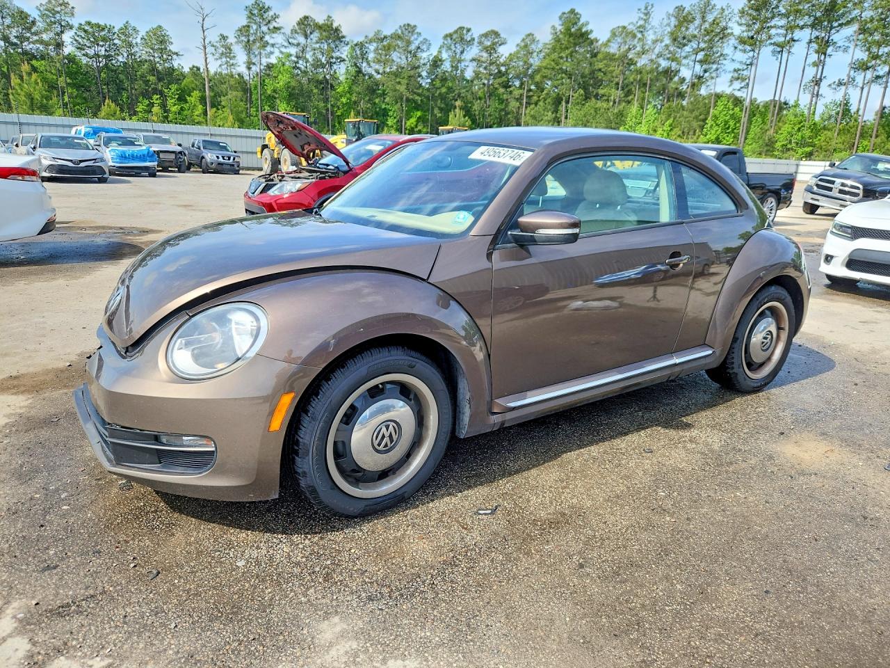 Salvage Volkswagen Beetle Image