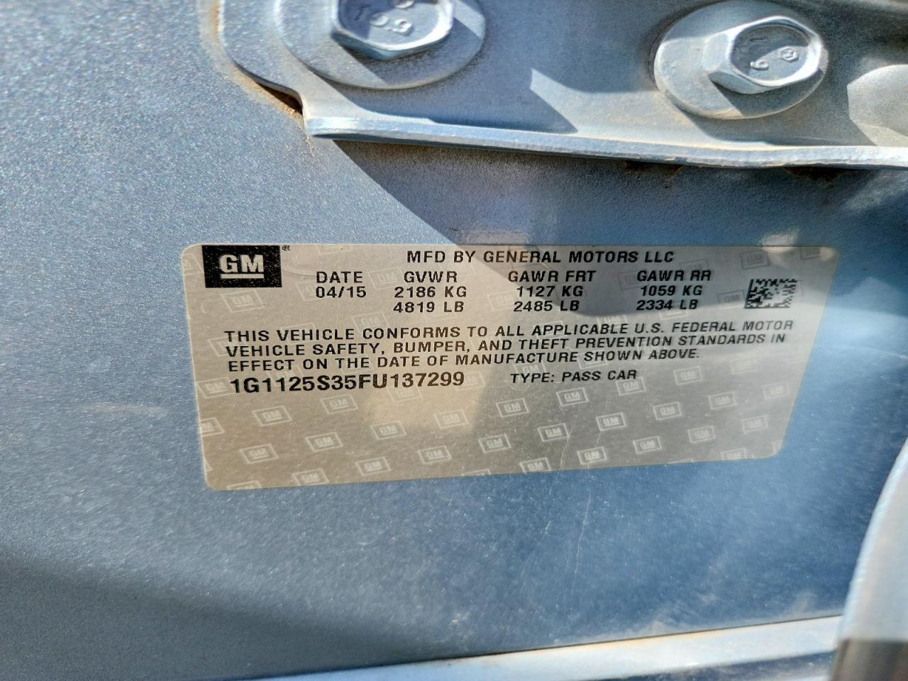 Chevrolet Impala Lt