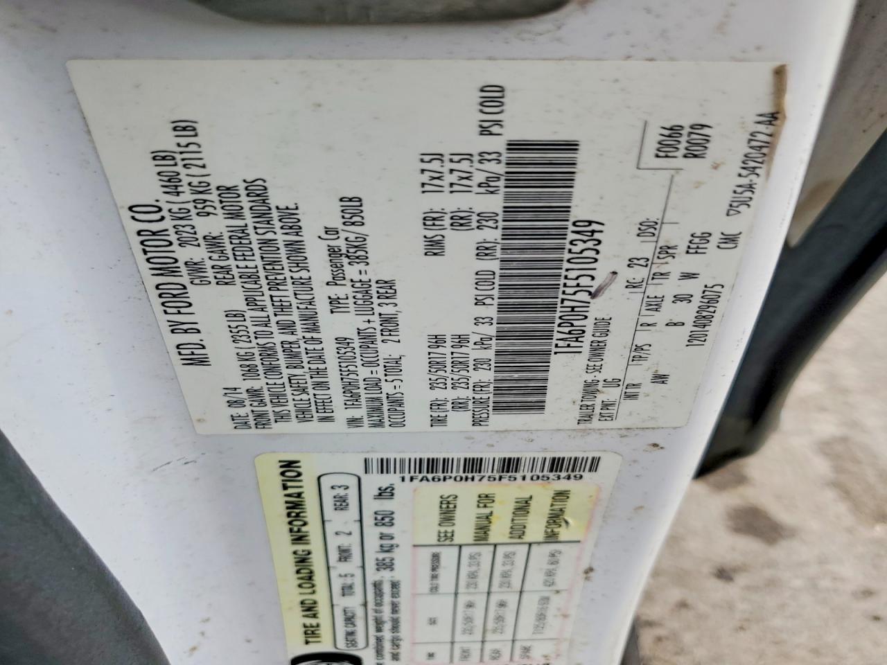 Ford Fusion Se