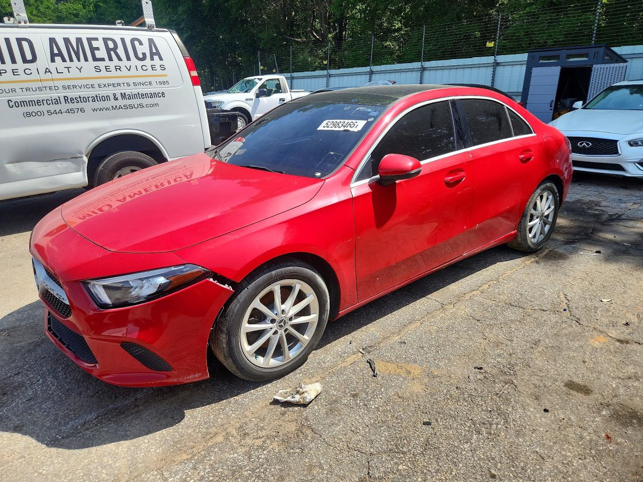 Salvage Mercedes-Benz A-Class Image