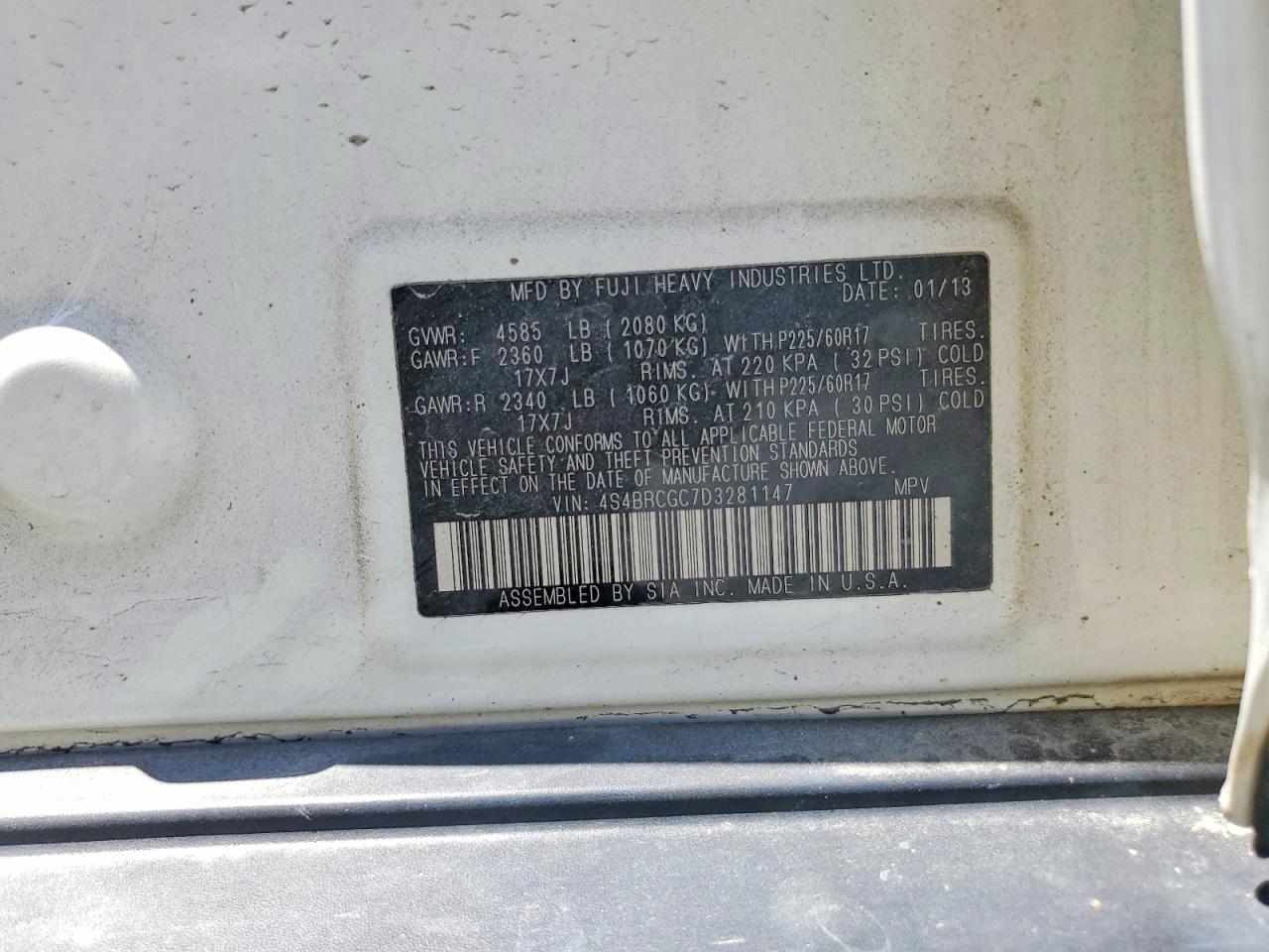 Subaru Outback 2.5i Premium