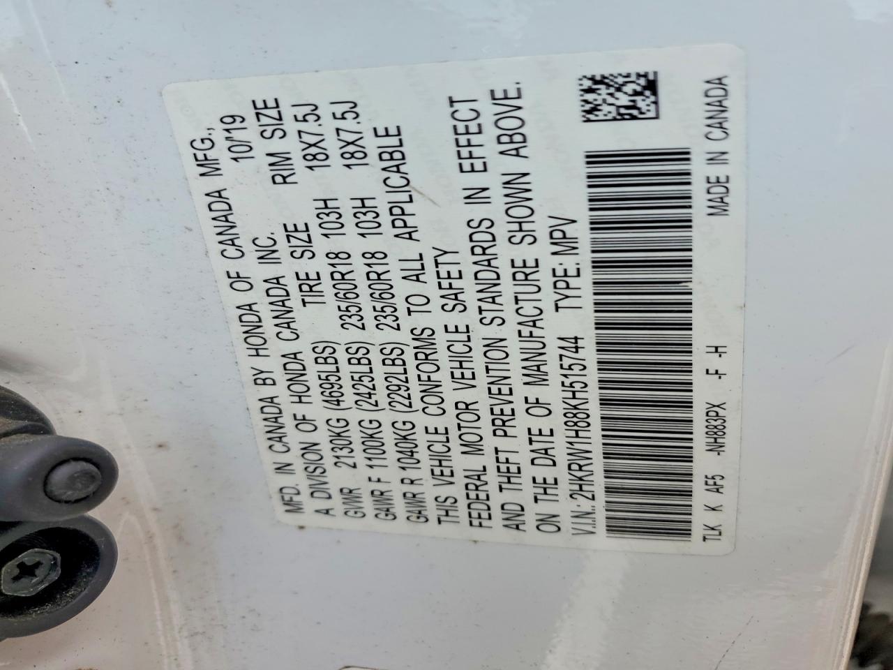 Honda Crv Exl