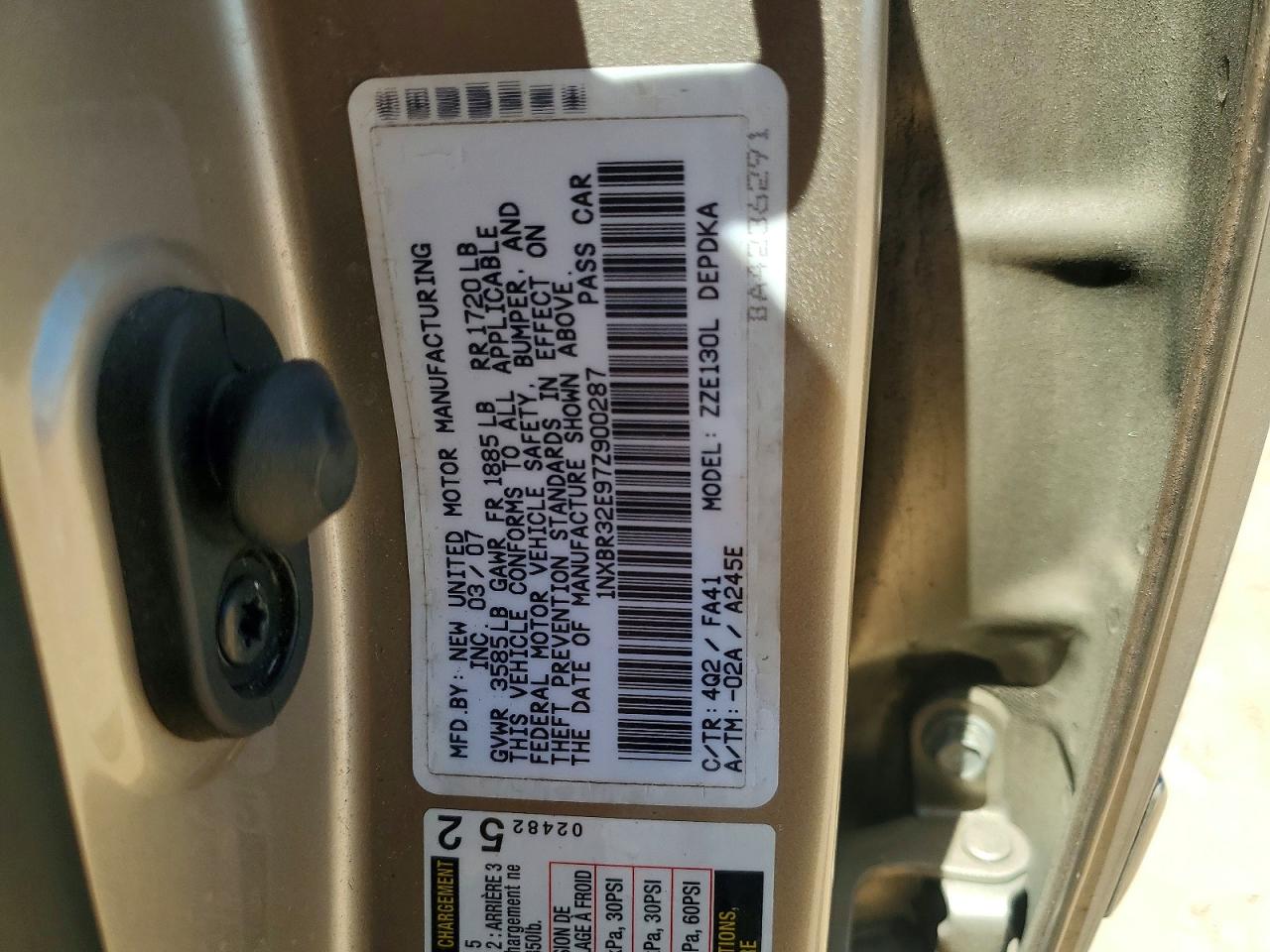 Toyota Corolla Ce
