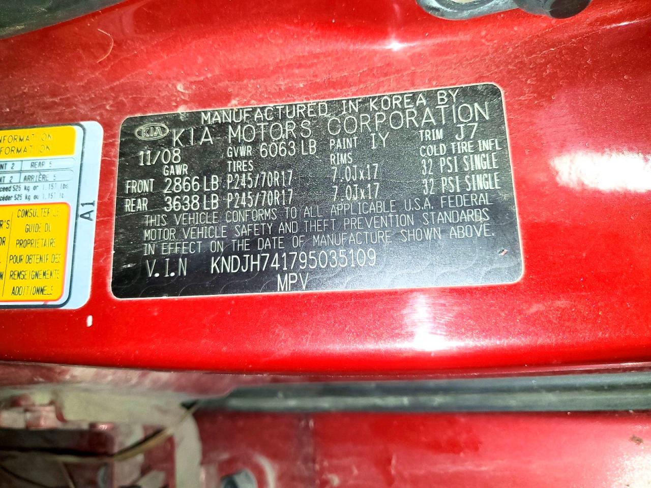 Kia Borrego Lx