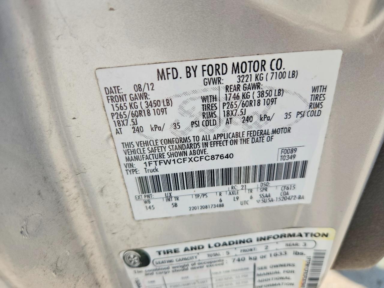 Ford F-150 Supercrew