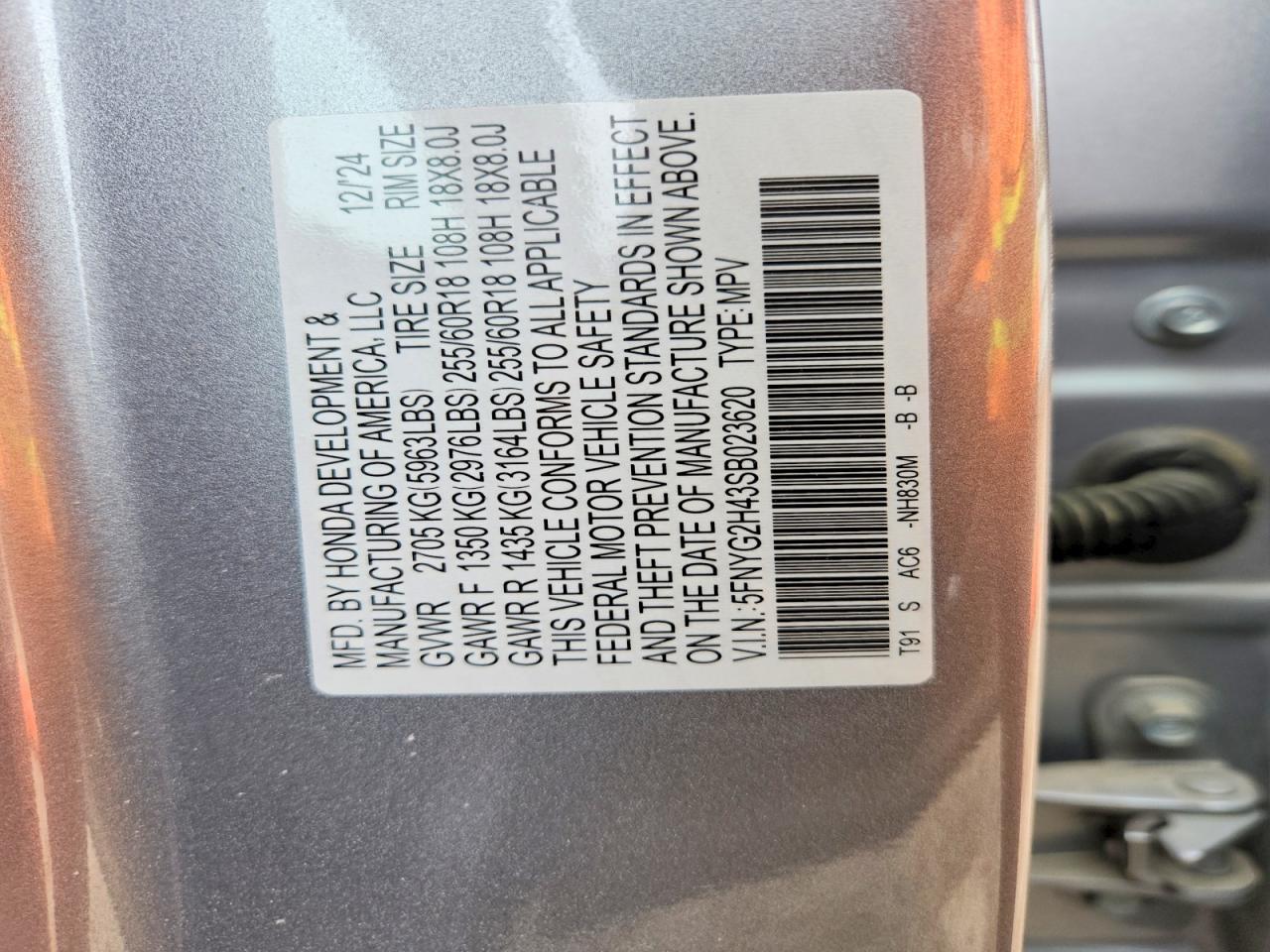 Honda Pilot Exl