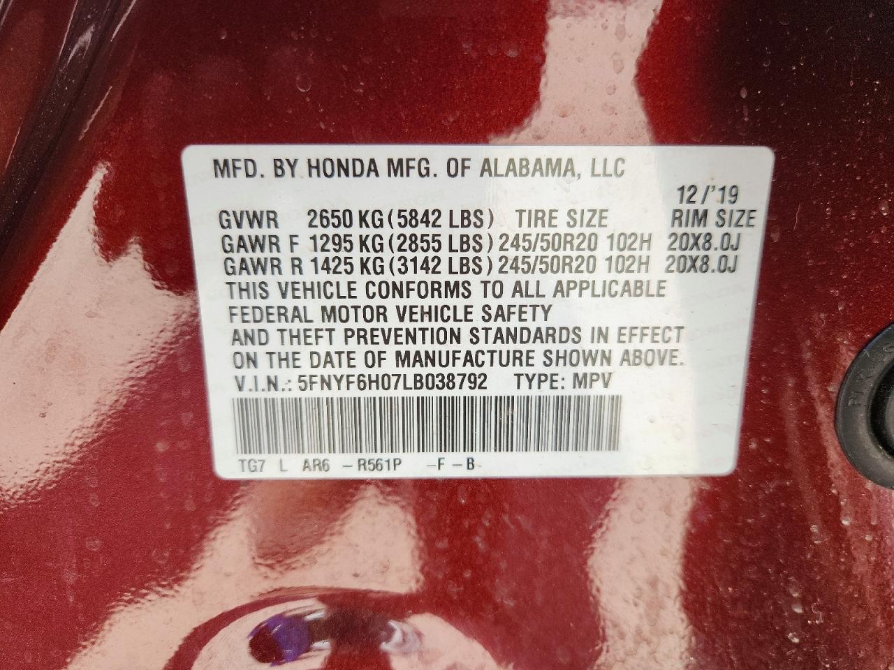 Honda Pilot Elite