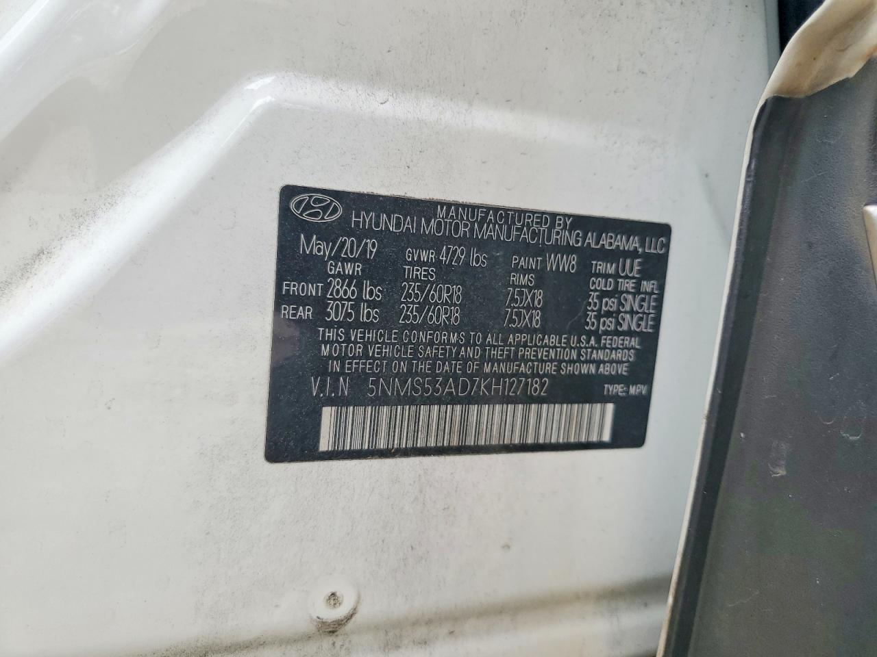 Hyundai SANTA FE Ultimate 2.4l