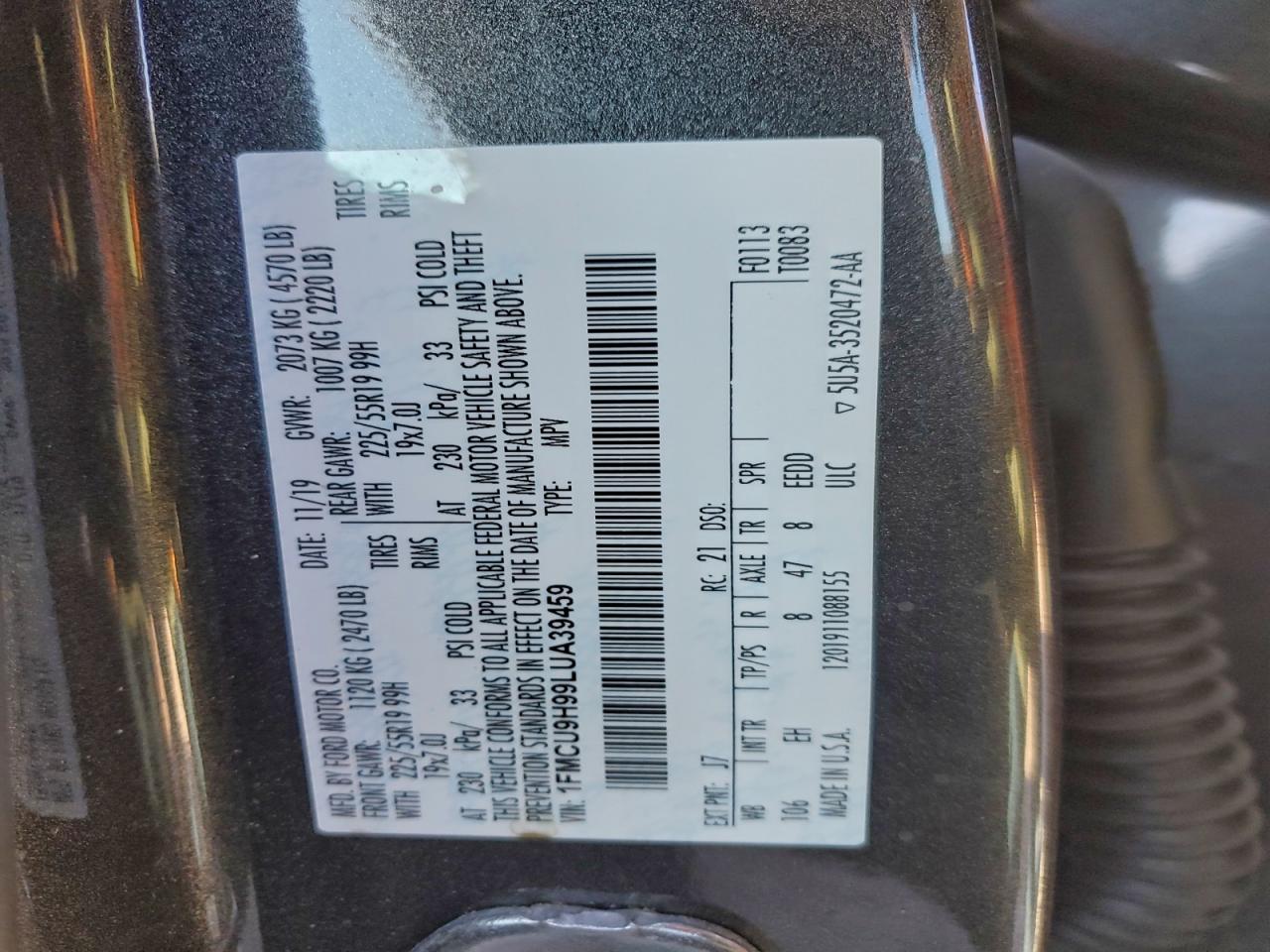 Ford Escape Sel