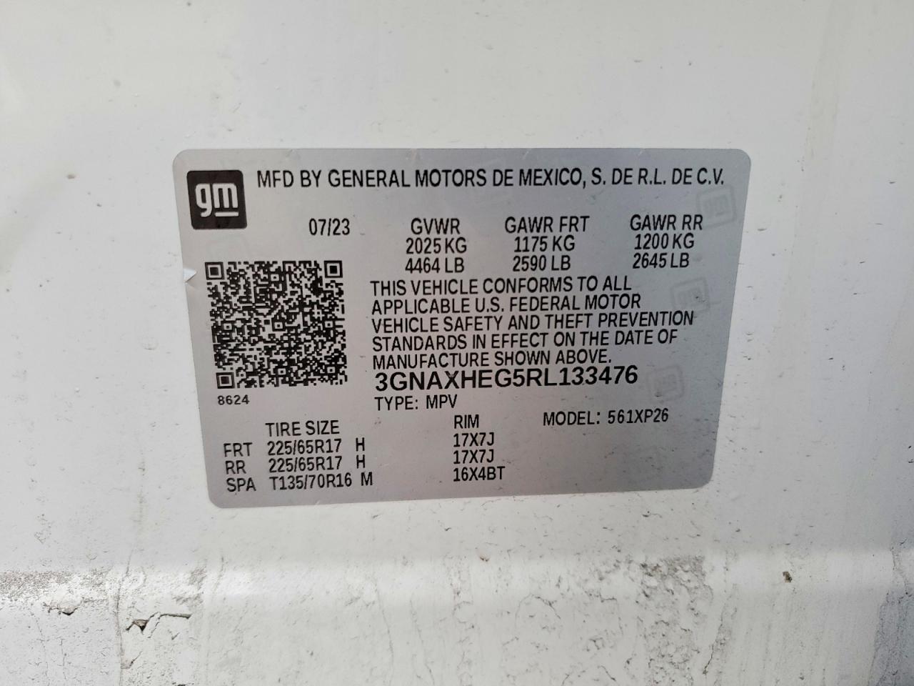 Chevrolet Equinox Ls