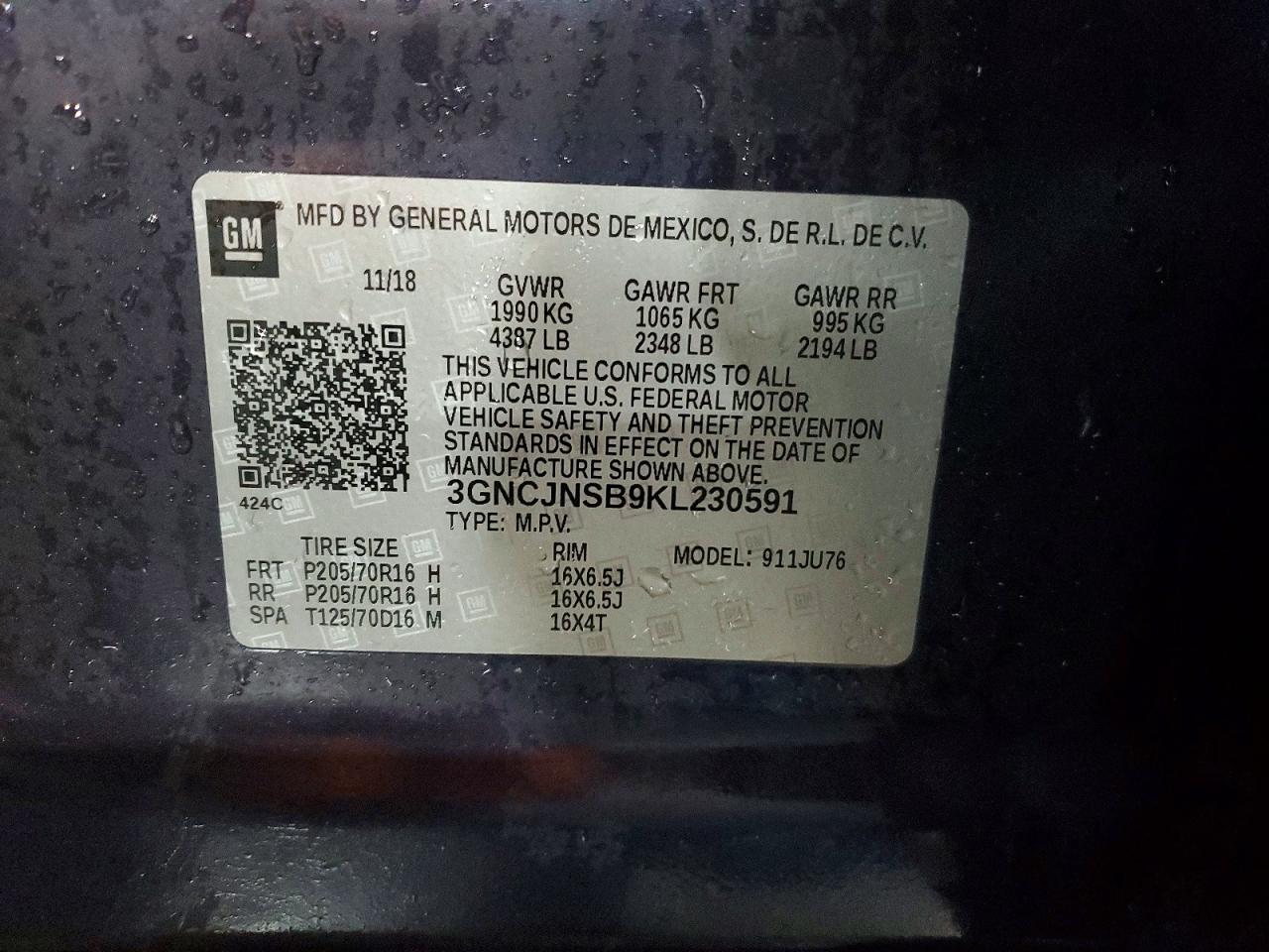 Chevrolet Trax Ls