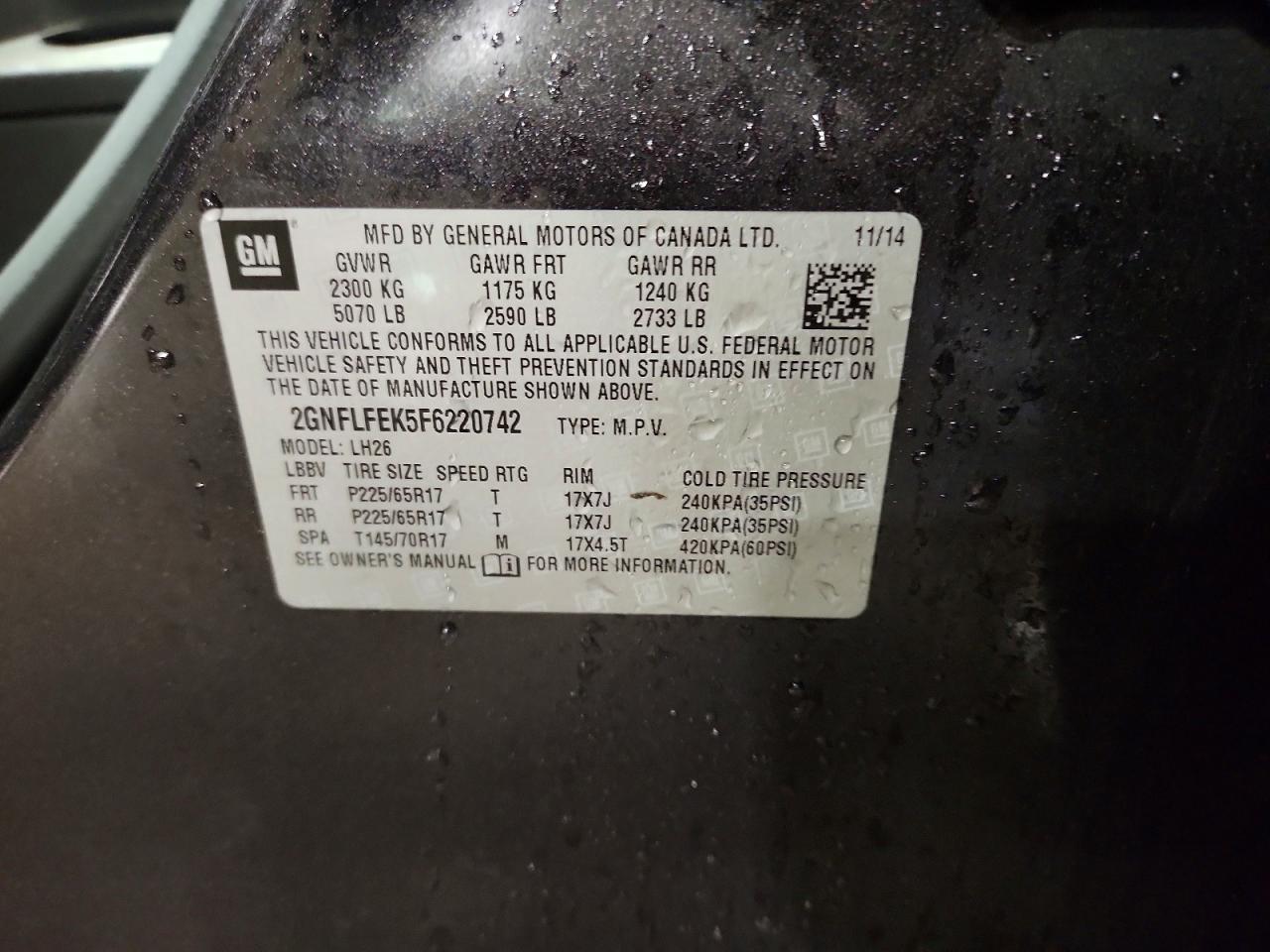 Chevrolet Equinox Lt