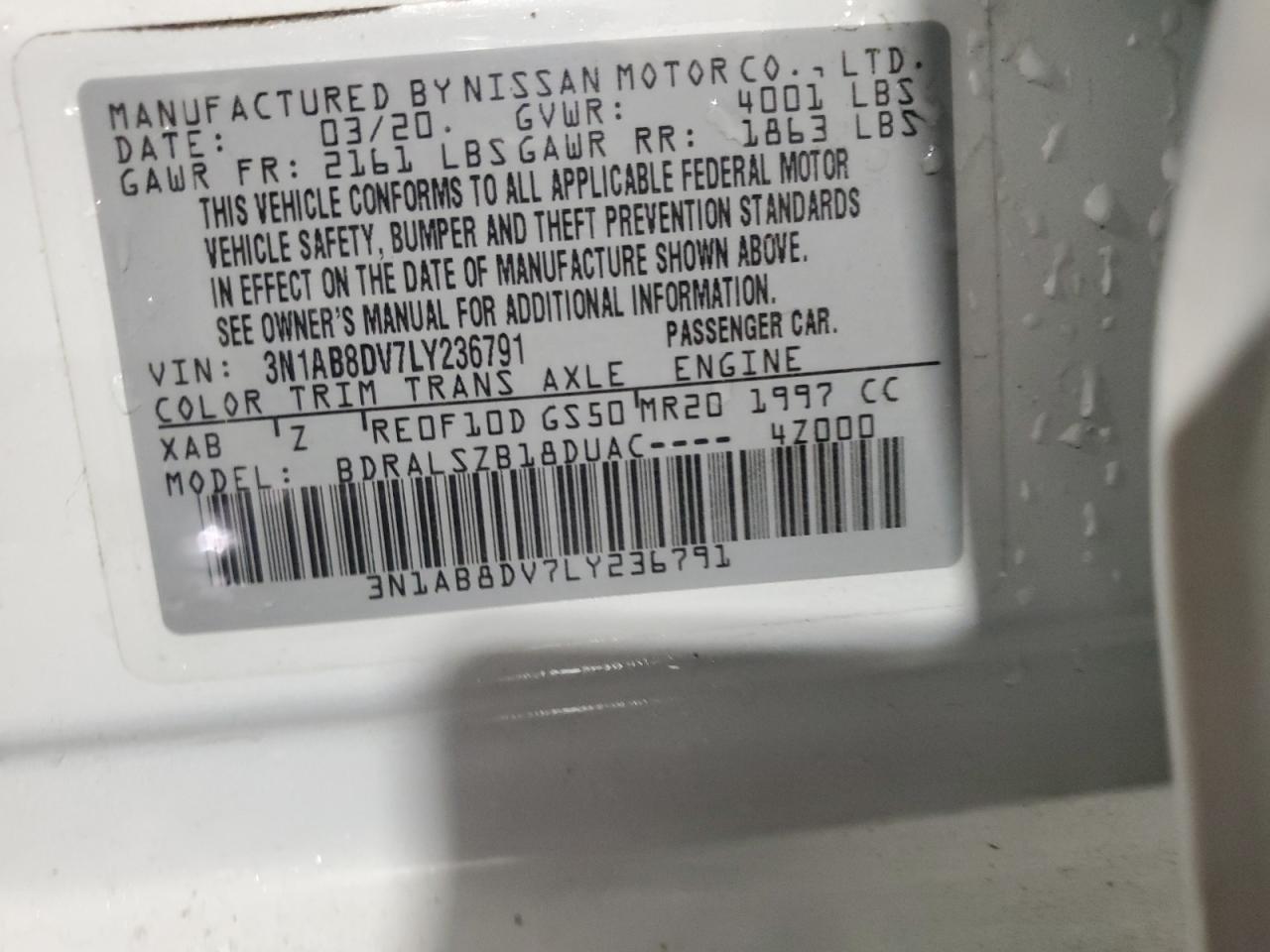 Nissan Sentra Sr