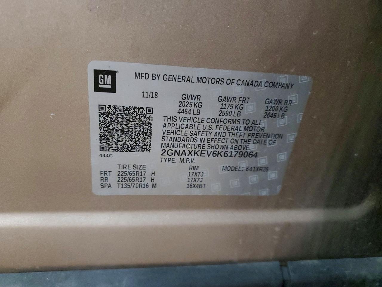 Chevrolet Equinox Lt