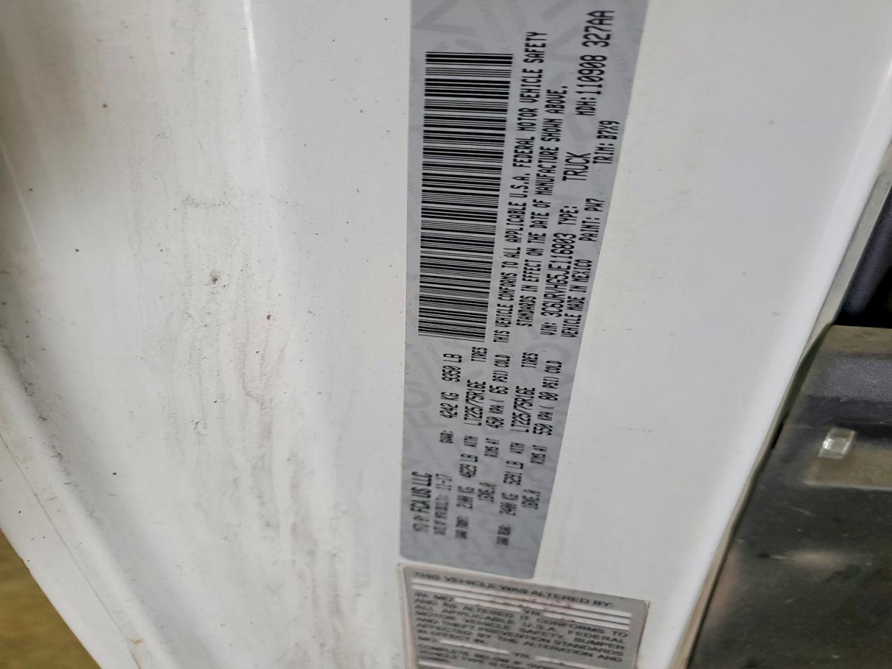 Ram Promaster 1500 High