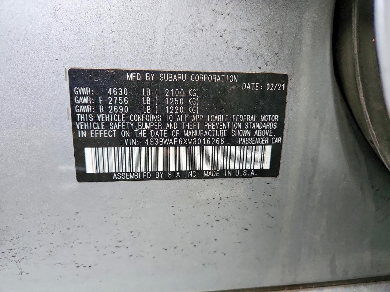 Subaru Legacy Premium