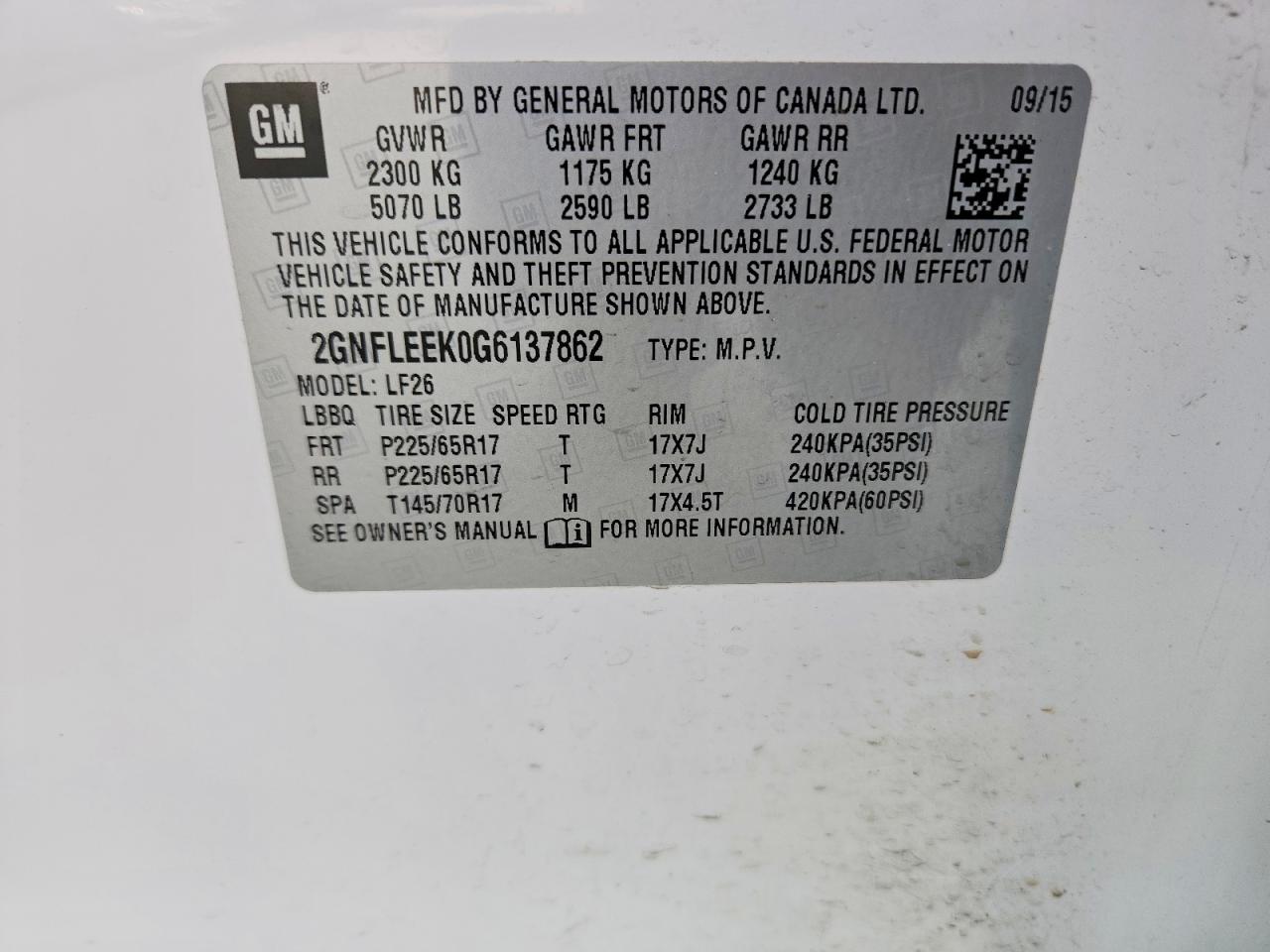 Chevrolet Equinox Ls